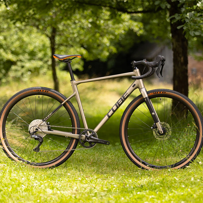 Bicicleta para gravel CUBE Nuroad EX Flashstone'n'Orange 2022 / Transmisión 1x11 velocidades